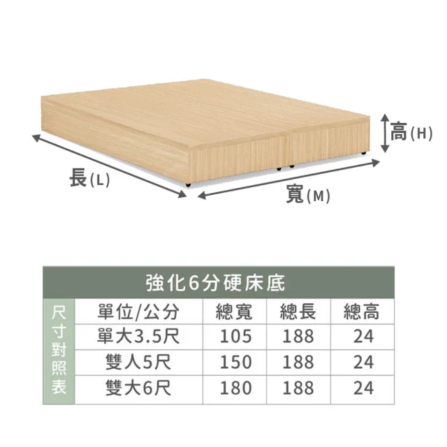 【ASSARI】精緻皮革二件式房間組_床頭片+6分床底(單大3.5尺)