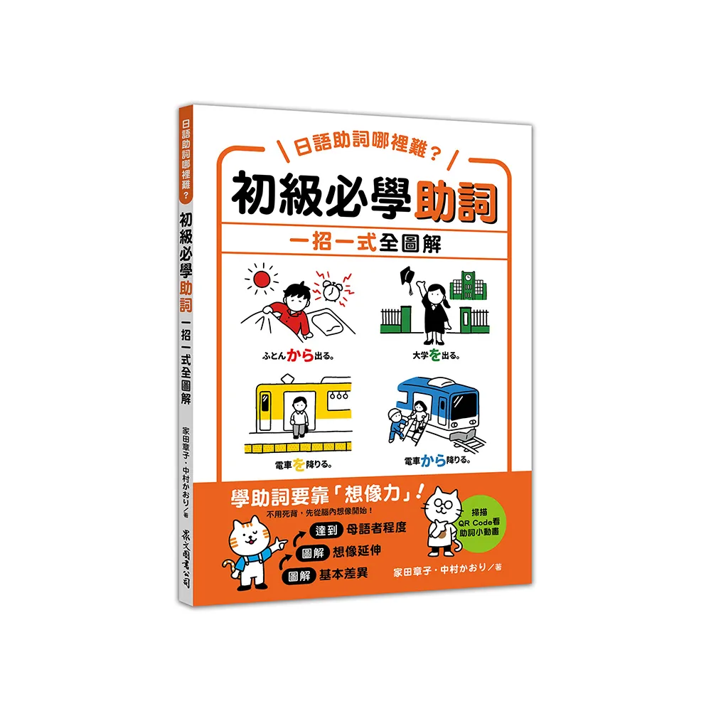 日語助詞哪裡難？初級必學助詞 一招一式全圖解