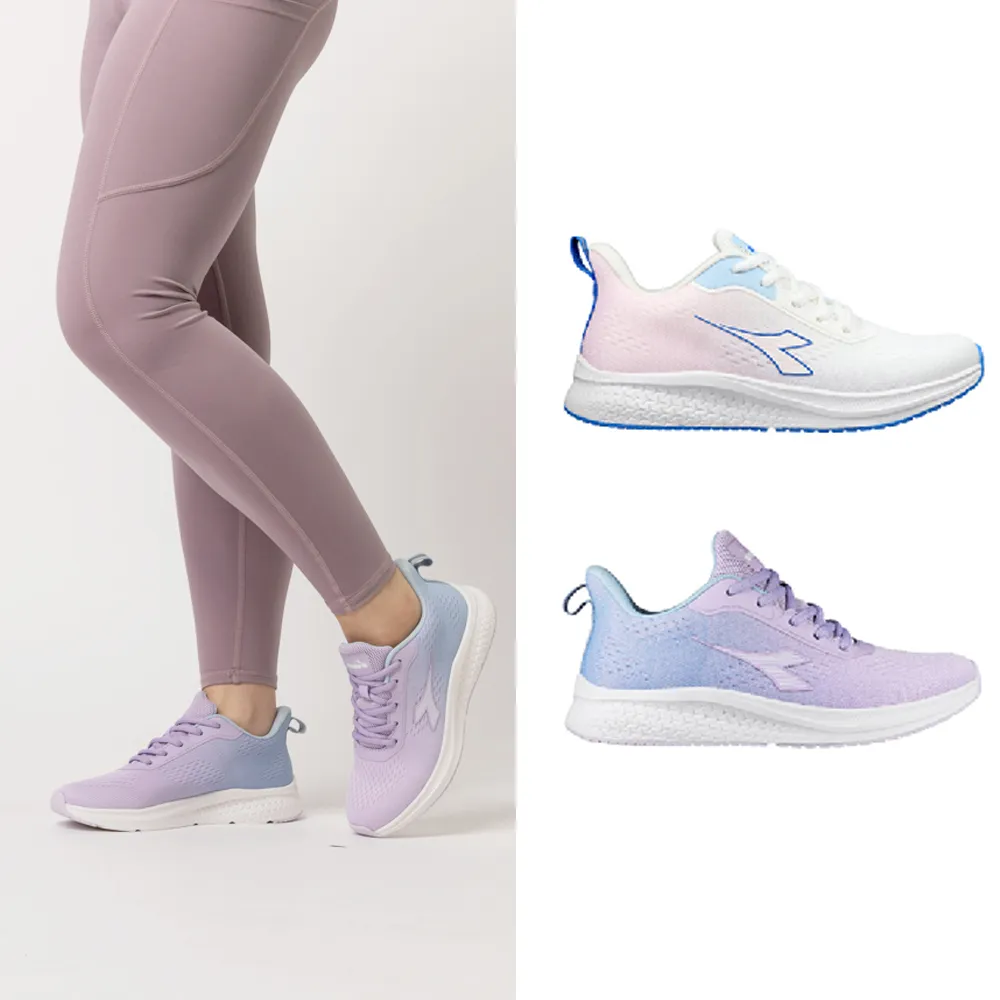 【DIADORA】女鞋 女段輕量慢跑鞋 跑步鞋 休閒鞋 Fantasy Sky(DA31752/DA31753)