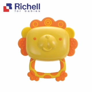 【Richell 利其爾】小動物固齒器系列(可愛的動物造型吸引寶寶注意)