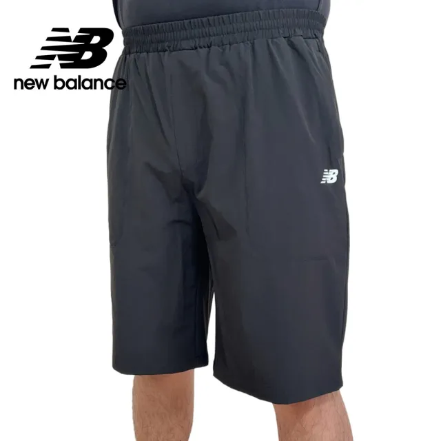 【NEW BALANCE】NB MIT彈性吸排短褲_5862420189_男性_黑色(亞版 版型正常)