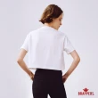 【BRAPPERS】女款 Sunday印花短版T恤(白)