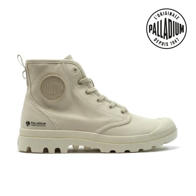 【Palladium】PAMPA HI ZIP ORGANIC拉鍊有機棉靴/休閒鞋-男鞋/女鞋-沙漠棕(79101-210)