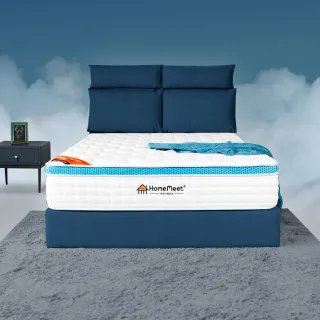 【H&D 東稻家居】HOME MEET ICEQ完美舒眠機能床墊單人3.5尺(舒眠 機能 獨立筒)