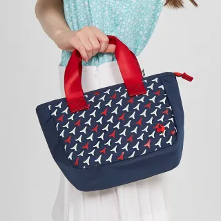 【LE COQ SPORTIF 公雞】高爾夫系列 藏青色基本款印花保冷袋 QLT0J544