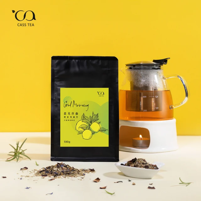 CASS TEA 中秋 玥・琥珀聯名禮盒 預購(三角立體茶包