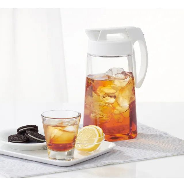 【Lustroware】日本岩崎密封防漏耐熱冷水壺-1.6L(買一送一)