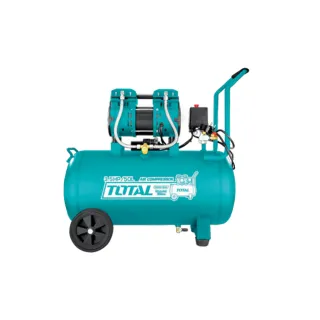 【TOTAL】3.5HP 高效能無油空壓機 50L(插電式打氣機 UTCS12605089)