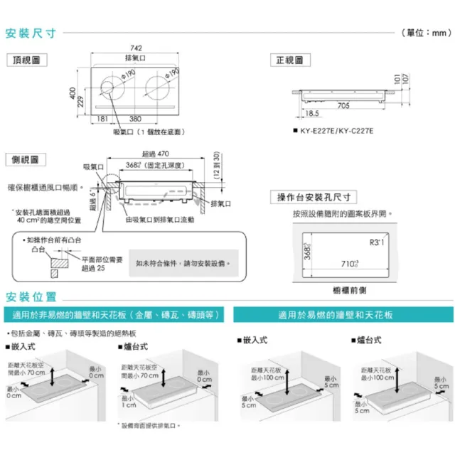 【Panasonic 國際牌】日本製 IH爐 感應爐璀璨灰(KY-C227E不含安裝 強化餐具16件組)