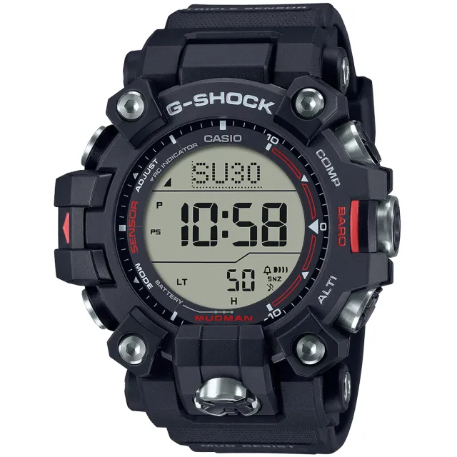 【CASIO 卡西歐】G-SHOCK Master of G-Land 防泥結構太陽能電波電子錶 禮物 開學(GW-9500-1/速)