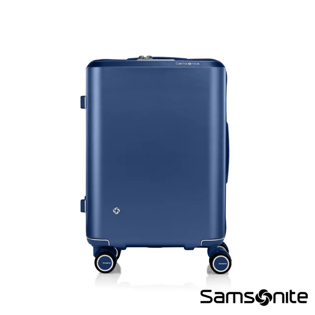 【Samsonite 新秀麗】25吋 Evoa Z 可擴充拉絲光澤防盜拉鍊PC減震輪行李箱(多色可選)