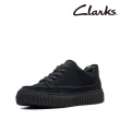 【Clarks】男鞋Torhill Tie後提帶設計潮流厚底餅乾鞋 厚底鞋(CLM73952C)