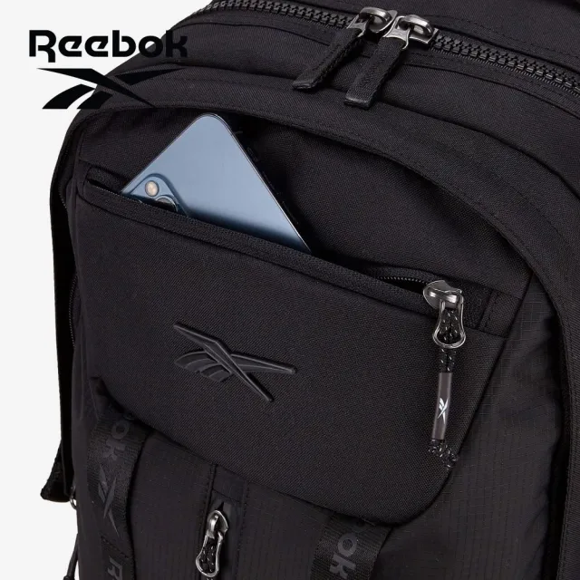 【REEBOK官方旗艦】Vector Metal logo shoebox Backpack 後背包_男/女_REBA4EY02BK