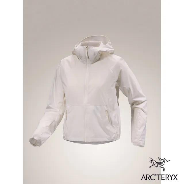 【Arcteryx 始祖鳥官方直營】女 Stowe 風衣外套(絹絲白)