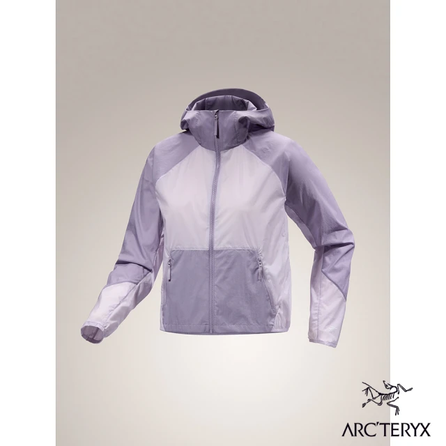 Arcteryx 始祖鳥官方直營 女 Stowe 風衣外套(淺藍香紫/藍香紫)