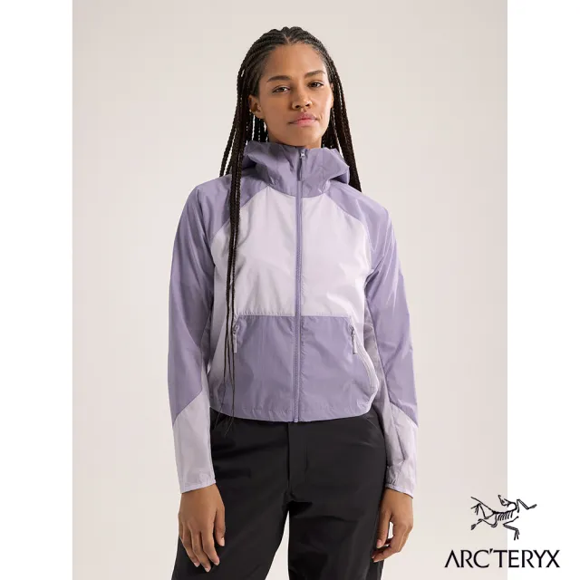 【Arcteryx 始祖鳥官方直營】女 Stowe 風衣外套(淺藍香紫/藍香紫)