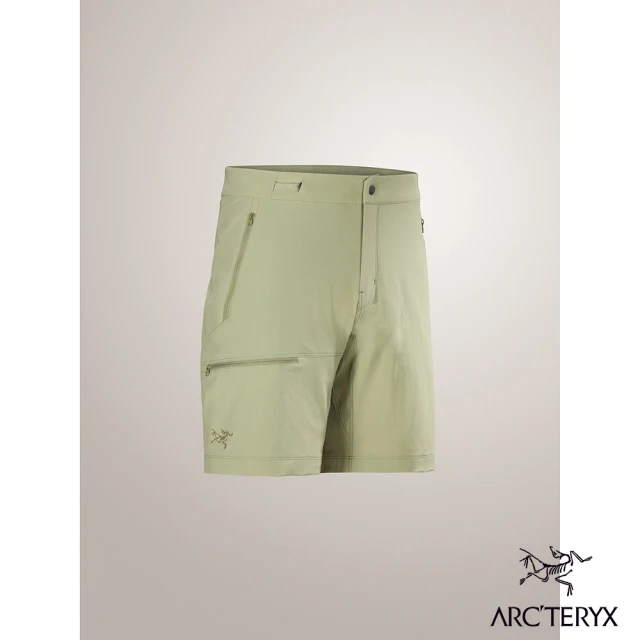 Arcteryx 始祖鳥 男 Gamma 輕量軟殼短褲(卡洛斯綠)