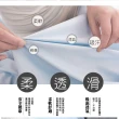 【QIDINA】韓版素色便攜單人保潔墊睡袋 2入(6色 贈收納袋)