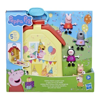 【Peppa Pig 粉紅豬】粉紅豬小妹 佩佩的派對手提遊戲組 F8888(佩佩豬)