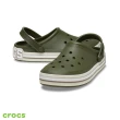 【Crocs】中性鞋 平板Logo洞洞鞋克駱格(209651-309)