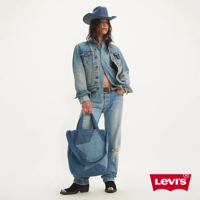 【LEVIS 官方旗艦】Pride平權系列經典托特包 人氣新品 D7976-0001