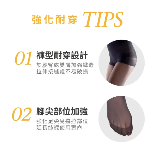 【VOLA 維菈】UV對策 15丹加大透膚 防曬絲襪 褲襪 薄絲襪 黑絲襪(MIT台灣製造 抗UV 加大絲襪)