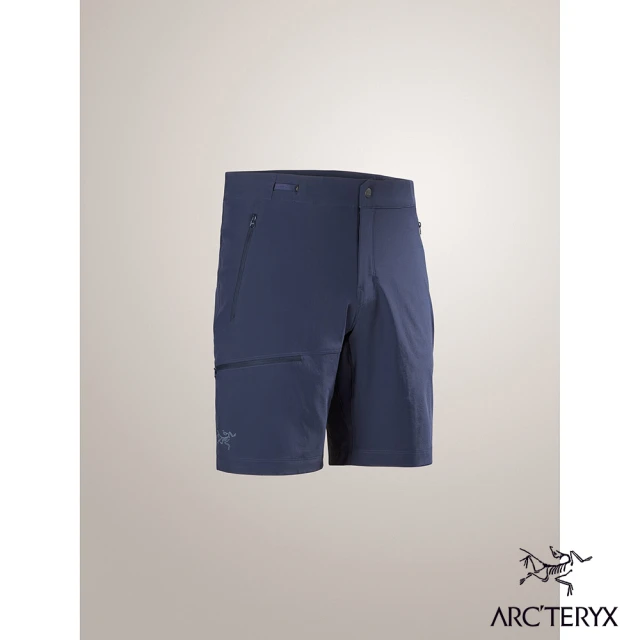 Arcteryx 始祖鳥官方直營 男 Gamma 輕量軟殼短褲(黑寶石)