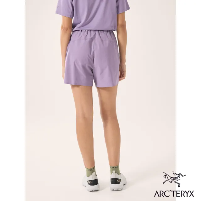 【Arcteryx 始祖鳥官方直營】女 Teplo 快乾短褲(藍香紫)