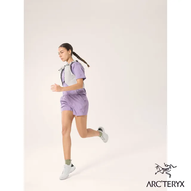 【Arcteryx 始祖鳥官方直營】女 Teplo 快乾短褲(藍香紫)