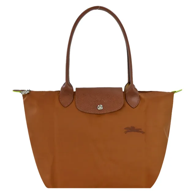 【LONGCHAMP】LE PLIAGE GREEN系列刺繡再生尼龍摺疊後背包/水餃包(多款選)