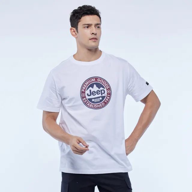 【JEEP】男裝 簡約休閒短袖T恤(多款任選)