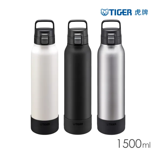 【TIGER 虎牌】大容量手提彈蓋不鏽鋼保冷瓶 1500ml(MTA-B150)