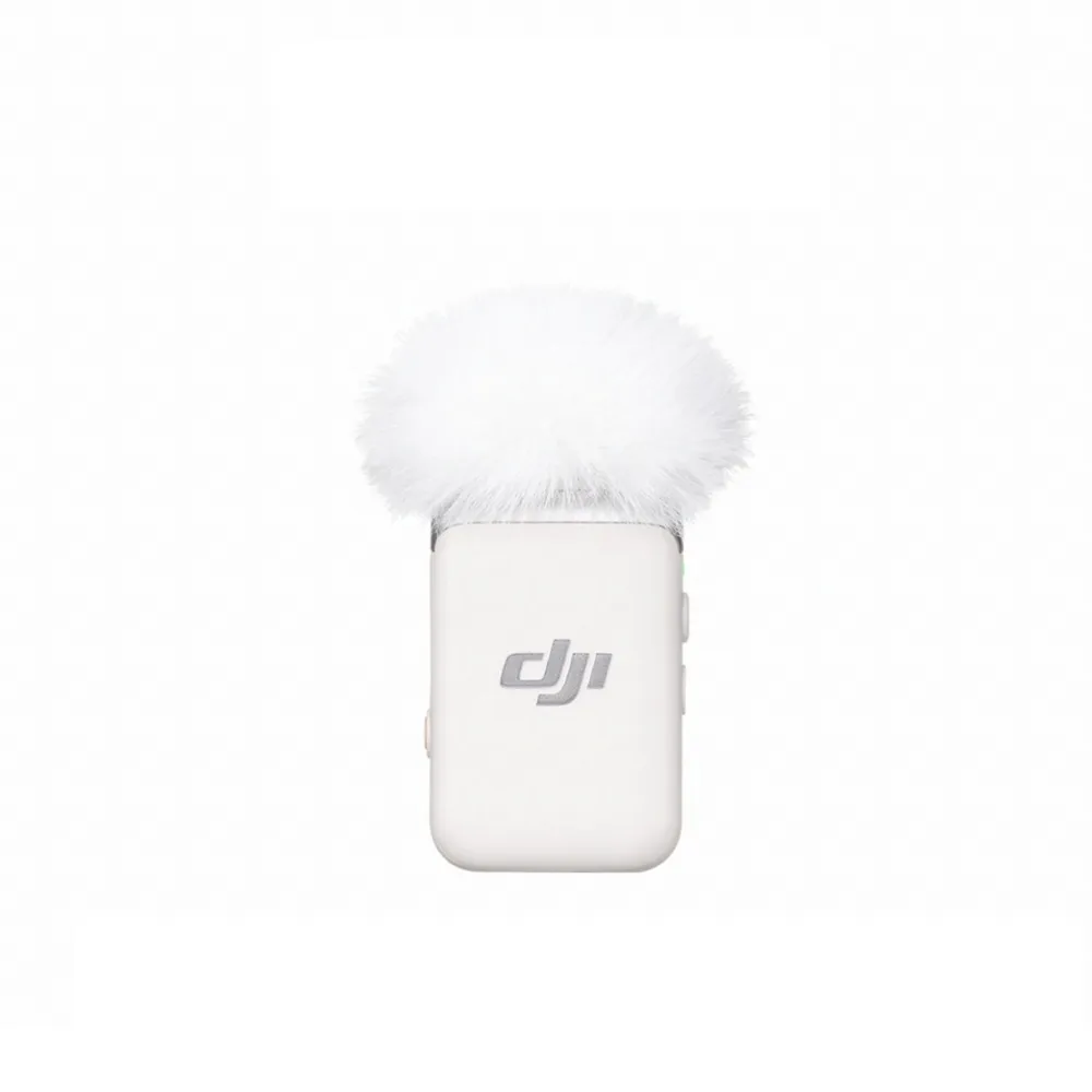 【DJI】MIC 2無線麥克風-單發射器 珍珠白 ｜智慧降噪｜高效協同相容各設備(聯強國際貨)