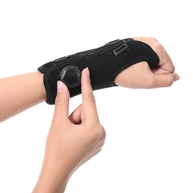 【PUSH!】旋鈕護手腕護手掌 防護加壓鋼板護 護手腕(新款透氣護手腕H41)