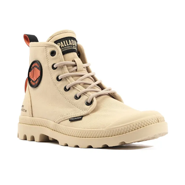 【Palladium】PAMPA HI SUPPLY RS有機棉軍靴-中性-沙漠金(78881-274)