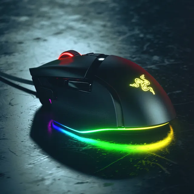 【Razer 雷蛇】買一送一★Ornata V3 雨林狼蛛 V3 中文有線鍵盤+Basilisk V3電競滑鼠組