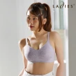 【Ladies 蕾黛絲】蕾絲衣絲無掛無鋼圈內衣 C.E罩杯內衣(芋紫)