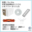 【齊格科技】追覓L10s Ultra 小米 X10+ 掃拖機器人 副廠耗材套件組(主刷1+邊刷2+濾網2+拖布2+集塵袋2)