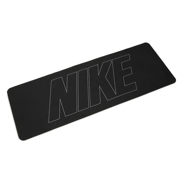 NIKE 耐吉 Yoga Mat 黑灰色 4MM 運動 瑜珈 止滑 健身 雙面 瑜珈墊 N1007517012OS