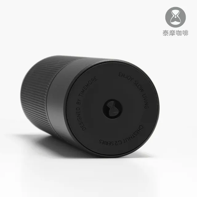 【TIMEMORE 泰摩】泰摩咖啡 全金屬栗子C2S-黑色(手搖磨豆機)