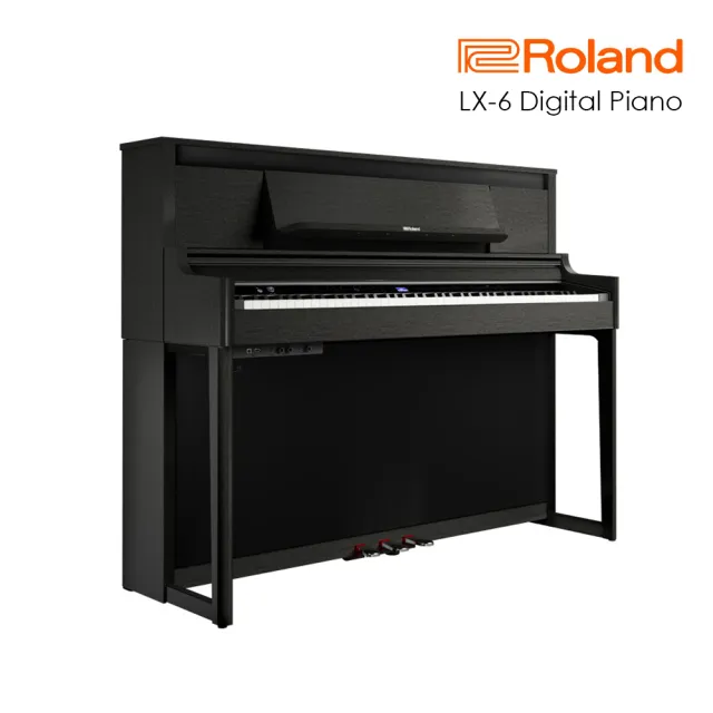 【ROLAND 樂蘭】LX-6 88鍵 直立式數位鋼琴 電鋼琴 升降椅(贈原廠耳機/保養油組/原廠保固2年)