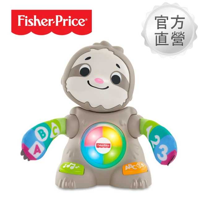 Fisher price 費雪 LINKIMALS聲光互動小樹懶/匯樂感統玩具/幼兒玩具/早教啟蒙/感覺啟蒙(缺電品)