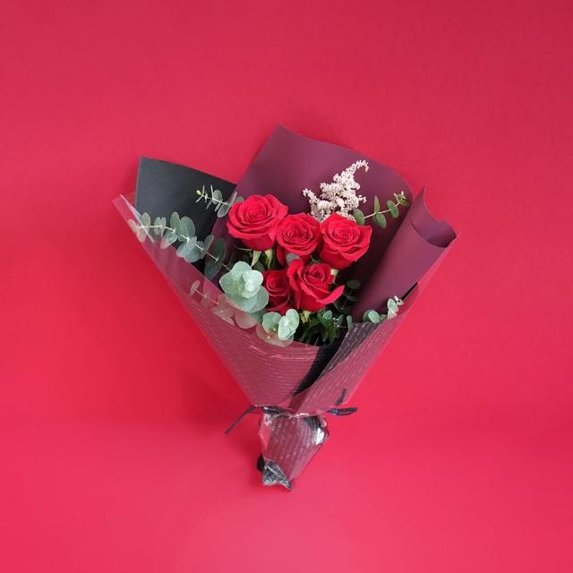【CNFlower 西恩】浪漫限定 紅玫花束(送禮/鮮花/驚喜)