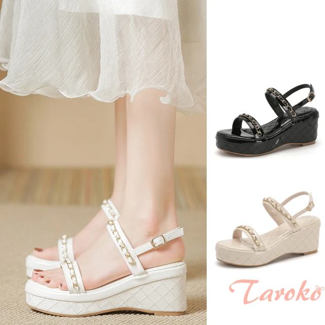 Taroko 夏季多彩透明性感高跟拖鞋(7色可選) 推薦