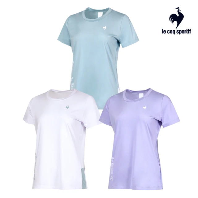 LE COQ SPORTIF 公雞 運動基礎短袖T恤 女款-3色-LWT22802