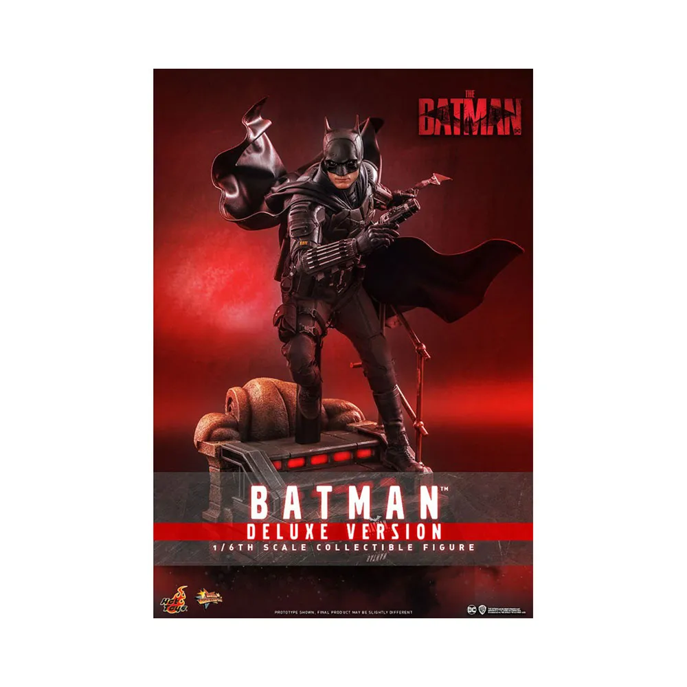 【Beast Kingdom 野獸國】HOT TOYS DC 蝙蝠俠 豪華版(可動模型 MMS639)