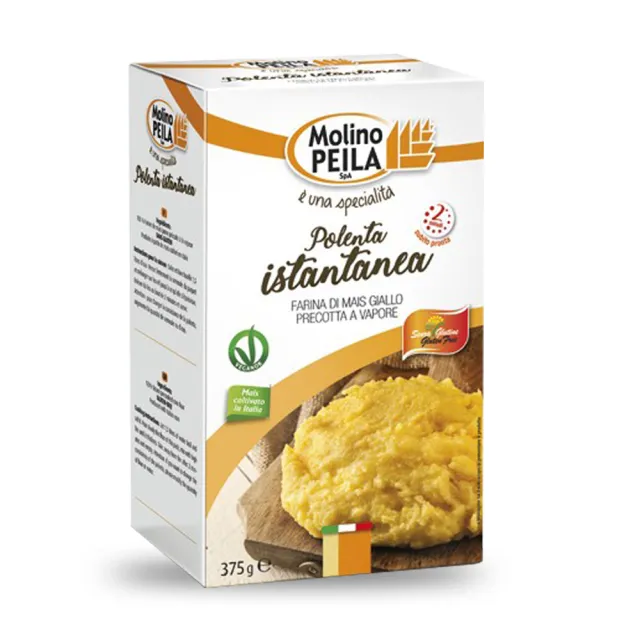 【Molino Peila】義大利 快煮玉米粉 375g(玉米糕 玉米粥 薯條 無麩質)