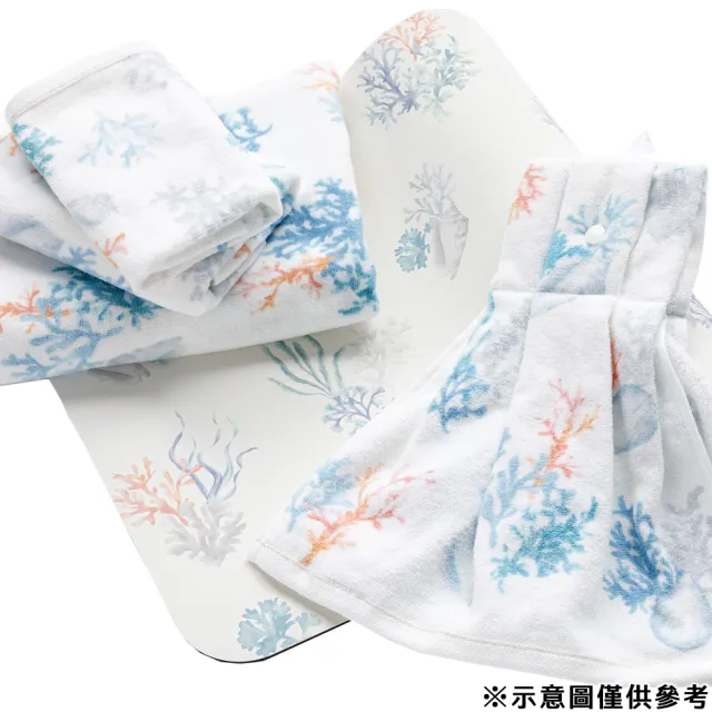 【NITORI 宜得利家居】純棉方巾 34×35 CSU GT16(純棉 方巾)