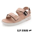 【G.P】兒童簡約輕羽量磁扣兩用涼拖鞋G9525B-玫瑰粉(SIZE:31-35 共三色)