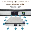 【ASSARI】歐莫石墨烯乳膠備長炭強化側邊硬式獨立筒床墊(雙人5尺)